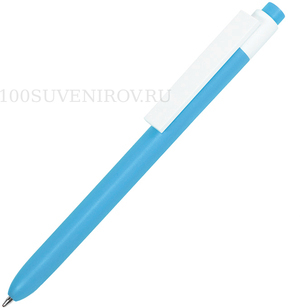 Фото RETRO, ручка шариковая, голубой, пластик