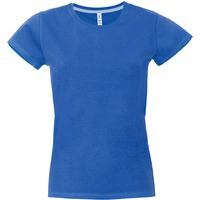 Футболка женская "California Lady", синий, XL, 100% хлопок, 150 г/м2