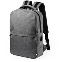Рюкзак "Konor", серый, 41x29x13 см, 100% полиэстер RPET, 600D