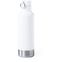 Картинка Бутылка для воды PERNAL, белый, 750 мл, нержавеющая сталь