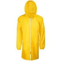 Дождевик SUNNY с капюшоном на молнии в чехле. Возможно нанесение на дождевике. , желтый, M/L