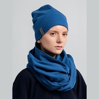 Изображение Шапка Vozduh, синяя 58 от модного бренда Manevr
