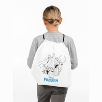 Рюкзак-раскраска с мелками Frozen, белый