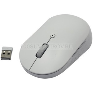 Фото Мышь беспроводная Mi Dual Mode Wireless Mouse Silent Edition «Xiaomi» (белый)