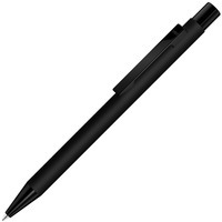 Изображение Ручка шариковая металлическая Straight M Gum софт-тач, d0,9 х 14,4 см, гравировка, уф-печать