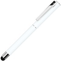Изображение Ручка металлическая стилус-роллер STRAIGHT SI R TOUCH, d0,9 х 14,4 см 