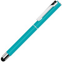 Фотография Ручка металлическая стилус-роллер STRAIGHT SI R TOUCH,  d0,9 х 14,4 см 