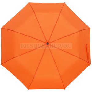Фото Зонт складной Monsoon, оранжевый «Molti»