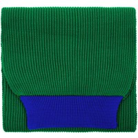 Фотка Шарф Snappy, зеленый с синим от известного бренда teplo