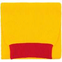 Изображение Шарф Snappy, желтый с красным от популярного бренда teplo