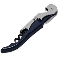 Фирменный нож сомелье Pulltap's Basic с двойным рычагом и лезвием из нержавеющей стали, 12 х 2,2 х 1,5 см. На ручке предусмотрено место для нанесения логотипа.