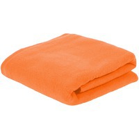 Плед PLAIN; оранжевый; 100х140 см; флис 150 гр/м2