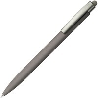 ELLE SOFT, ручка шариковая, серый, металл, синие чернила