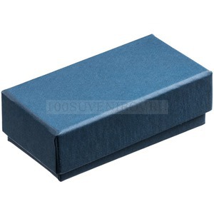 Фото Коробка флешки Minne, синяя «Сделано в России»