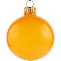 Елочный шар Gala Night в коробке, золотистый, 6 см и новогодний елочный шар