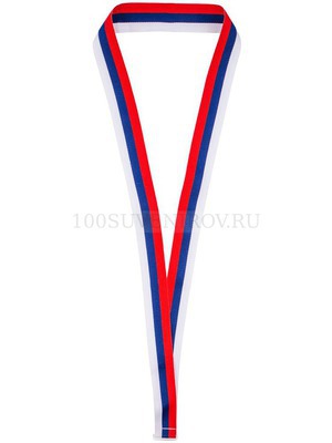 Фото Лента для медали с пряжкой Ribbon, триколор «Сделано в России»
