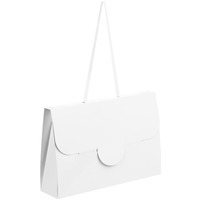 Упаковка-коробка Maiden, большая, белая в виде сумочки
