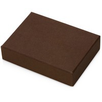 Подарочная коробка крышка-дно из картона. Внешний размер - 14,8 х 10,8 х 3,9 см, внутренний- 13,9 х 9,9 х 2,9 см