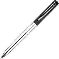 Фотка CLIPPER, ручка шариковая, черный/хром, металл, покрытие soft touch