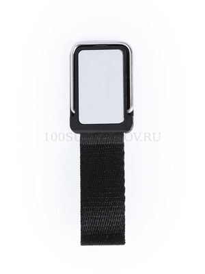 Фото Держатель для телефона с ремешком для селфи, MANFIX, чёрный, 7,5*2,2*0,5см (черный)