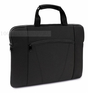 Фото Конференц-сумка XENAC, черный, 38 х 27 см, 100% полиэстер