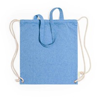 Рюкзак FENIN, синий, 42 x 38 см, 100% переработанный хлопок, 140 г/м2