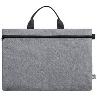 Конференц-сумка DIVAZ, серый, 39 х 27 x 3,5 см,  100% переработанный полиэстер 600D