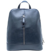 Шикарная сумка-рюкзак ELEGANZA из натуральной кожи , синий