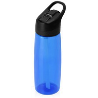 Фотография Фирменная герметичная бутылка для воды c кнопкой TANK под нанесение логотипа, 680 мл., d7,6 х 8,6 х 25 см, люксовый бренд Waterline