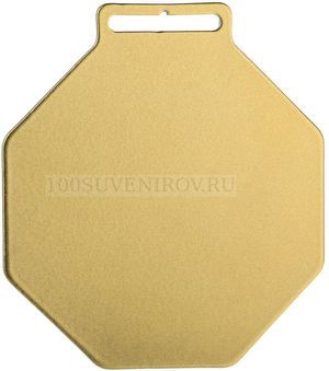 Фото Медаль Steel Octo, золотистая «Сделано в России»
