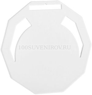 Фото Медаль Steel Deca, белая «Сделано в России»