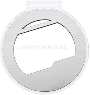 Фото Медаль Vittoria, серебристая «Сделано в России»