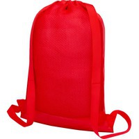 Рюкзак сетчатый NADI из полиэстра, 33 х 42 см , красный