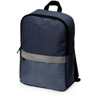 Практичный рюкзак MERIT со светоотражающей полосой под термотрансфер, 14 л., макс.нагрузка 10 кг., 30 x 13 x 41,5 см