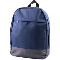Рюкзак "URBAN",  темно-синий/cерый, 39х27х10 cм, полиэстер 600D