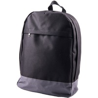 Рюкзак "URBAN",  черный/серый, 39х27х10 cм, полиэстер 600D