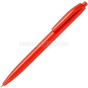 Фото Ручка шариковая пластиковая AIR, синие чернила, нажимной механизм, 13,8 х 1 см (красный)