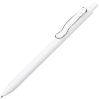 Ручка пластиковая шариковая CLIP под уф-печать, софт-тач, синие чернила, d1 х 14,6 см