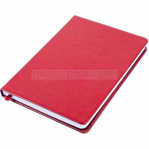 Фото Ежедневник недатированный Duncan, А5,  бордовый, белый блок
