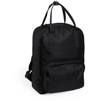 Рюкзак "SOKEN", черный, 39х29х19 см, полиэстер 600D