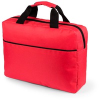 Конференц-сумка HIRKOP, красный, 38 х 29,5 x 9 см, 100% полиэстер 600D