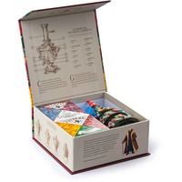 Набор подарочный "Сугревъ. Россия" из 2-х коробочек с листовым чаем и ёлкой-матрешкой
