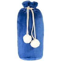 Фотка Плед GRADIENT в подарочном мешке; синий; 130х150 см; фланель 280 гр/м2