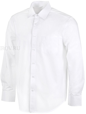 Фото Рубашка Houston мужская с длинным рукавом «US Basic» (белый) 3XL