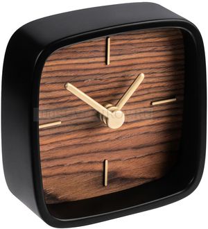 Фото Многофункциональные настенные часы, 24.7х4х24,7 см, металл, пластик/ лазерная гравировка, шильд