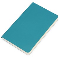 Блокнот А6 Softy small soft-touch в линейку, гибкая обложка, 80 листов, 9 х 13,8 х 0,9 см., голубой