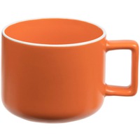 Чашка кобальтовая Fusion, оранжевая