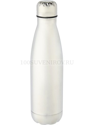 Фото Термобутылка COVE для воды с вакуумной изоляцией, 500 мл, d7 х 27 см. (серебристый)