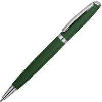Ручка металлическая soft-touch шариковая FLOW под гравировку логотипа, d1 х 14,3 см