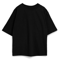 Фотография Футболка оверсайз Slope, черная XL/2XL от модного бренда Molti